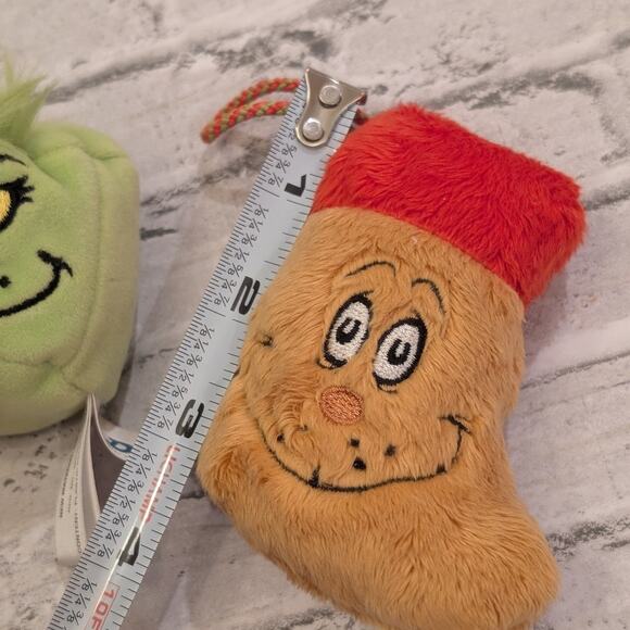 Christmas Plush  Ornaments The Grinch and Max Dr. Seuss - Picture 8 of 8